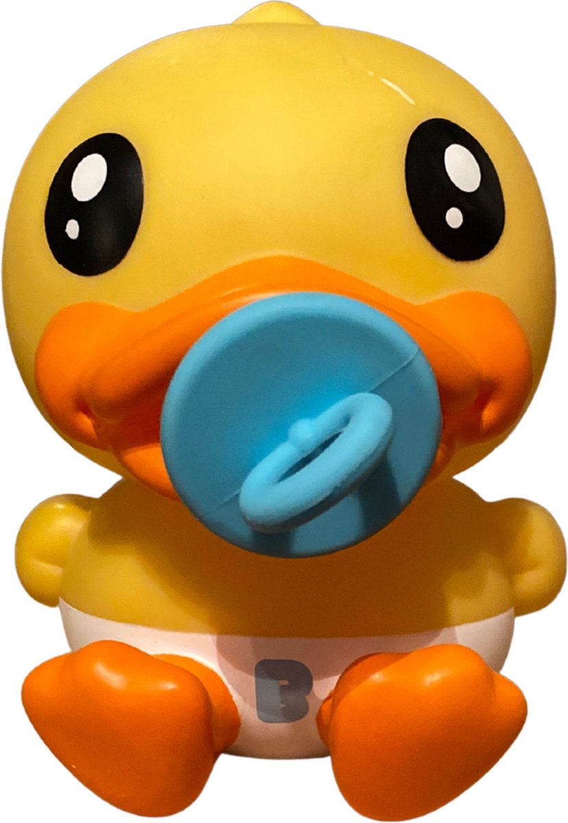 Bduck spaarpot baby | met speen | geel | sparen | baby en kind